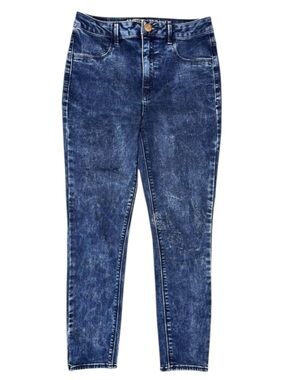 American Eagle Sky High Jegging Dark Wash Jeans Size 8 Short